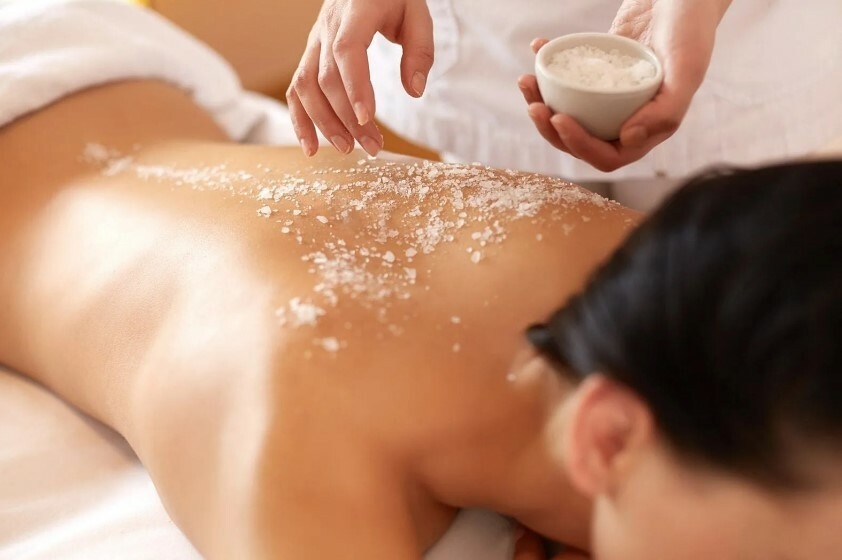 МАССАЖНЫЙ СПА-УХОД «МОРСКАЯ ВУАЛЬ»